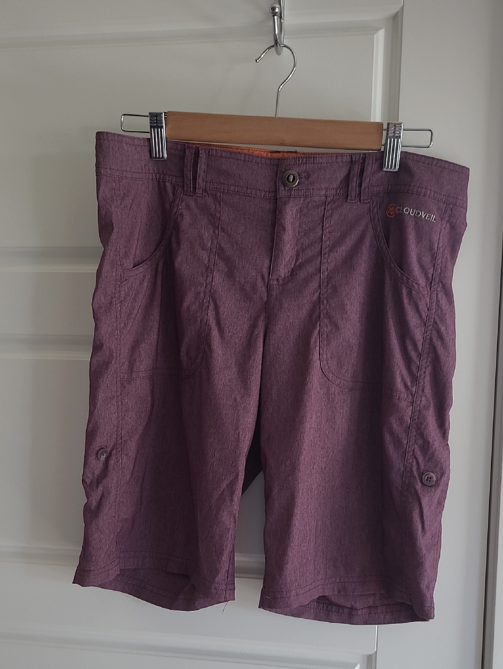 Cloudveil Rollup Shorts. Size M